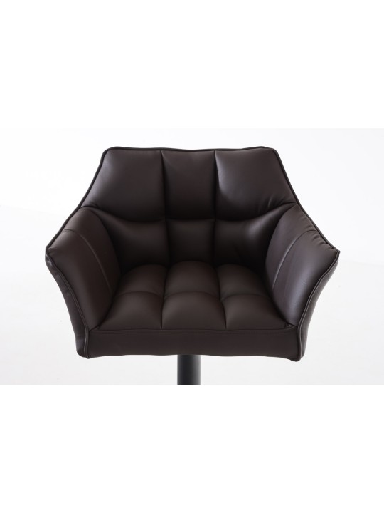 Tabouret de bar Damaso B, brun