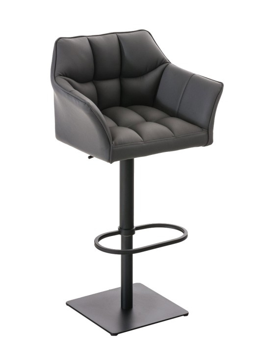 Tabouret de bar Damaso B, gris
