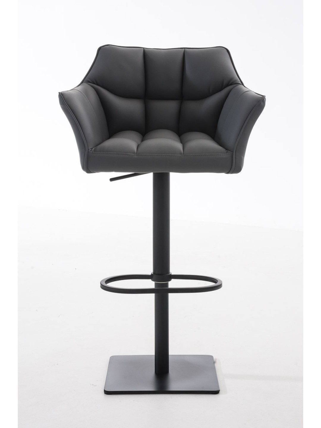 Tabouret de bar Damaso B, gris