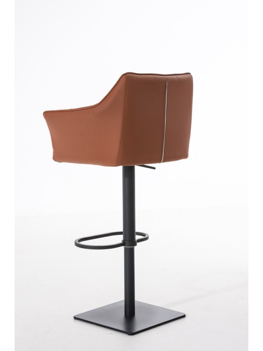 Tabouret de bar Damaso B, brun clair