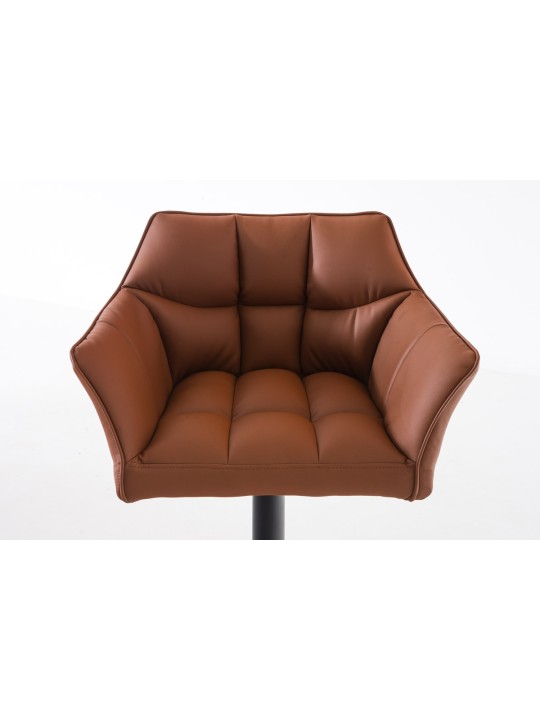 Tabouret de bar Damaso B, brun clair