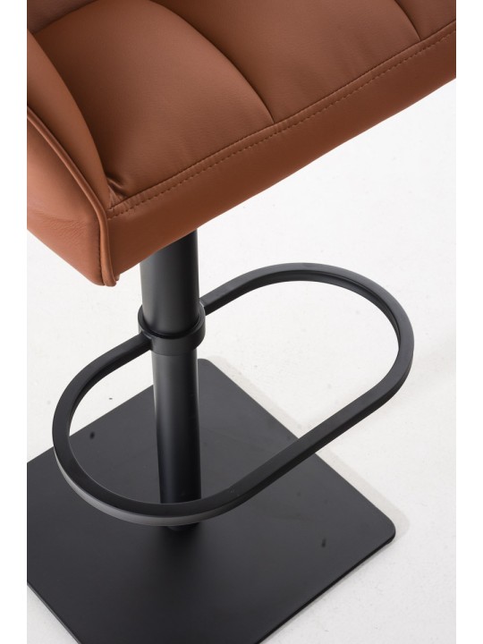 Tabouret de bar Damaso B, brun clair