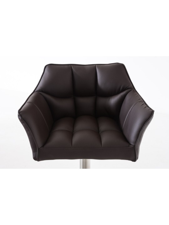 Tabouret de bar Damaso E, brun