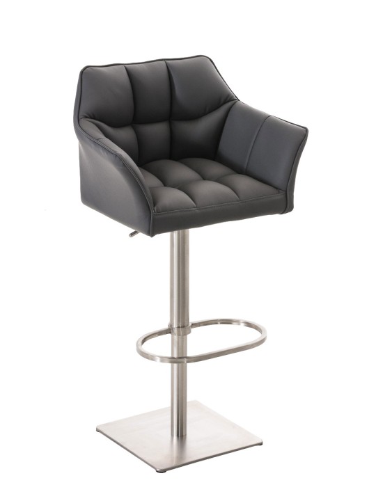 Tabouret de bar Damaso E, gris Tabouret de bar Damaso E, gris