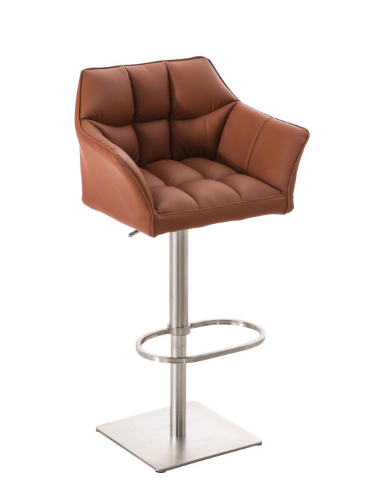Tabouret de bar Damaso E, brun clair Tabouret de bar Damaso E, brun clair