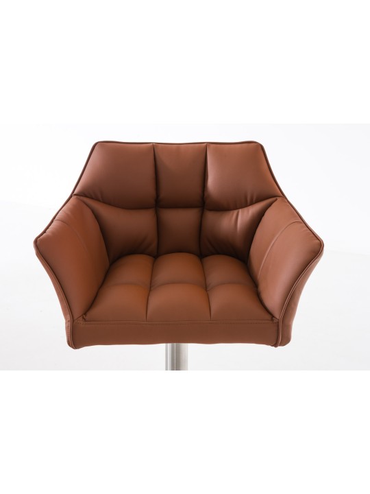 Tabouret de bar Damaso E, brun clair Tabouret de bar Damaso E, brun clair