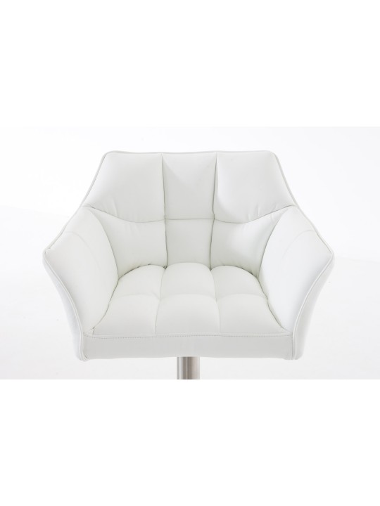 Tabouret de bar Damaso E, blanc