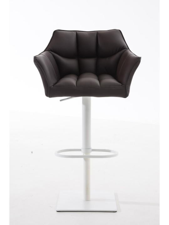 Tabouret de bar Damaso W, brun