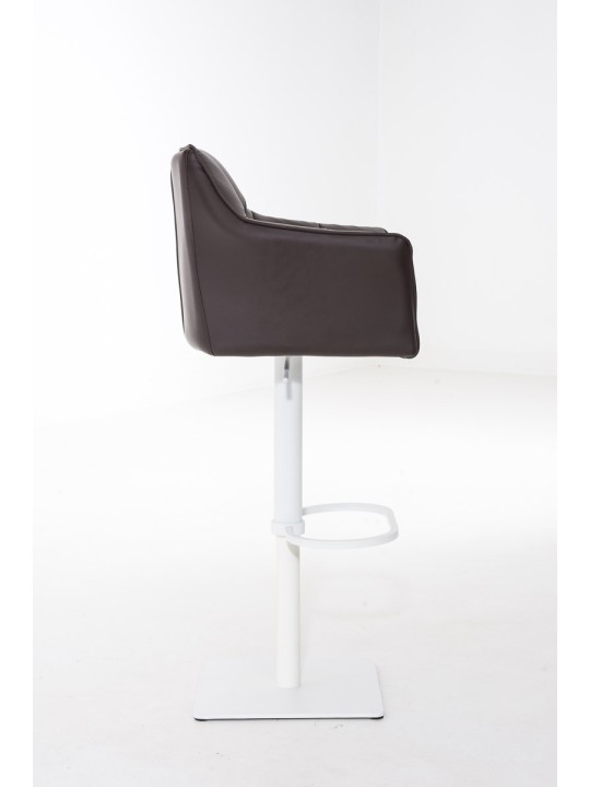 Tabouret de bar Damaso W, brun