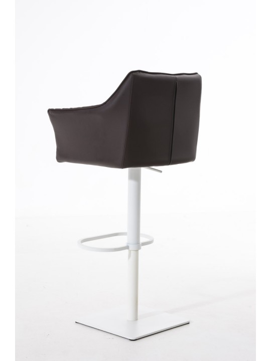 Tabouret de bar Damaso W, brun