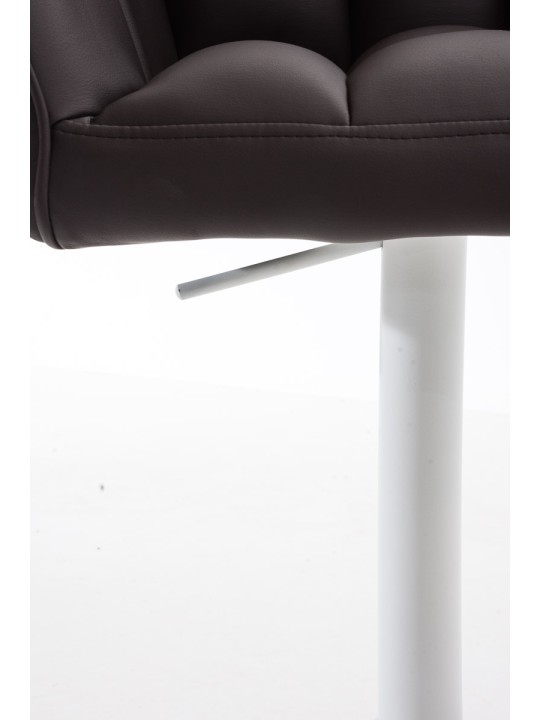 Tabouret de bar Damaso W, brun