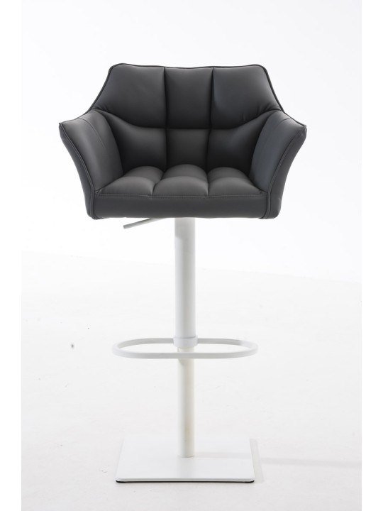 Tabouret de bar Damaso W, gris