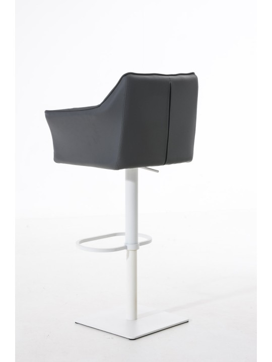 Tabouret de bar Damaso W, gris