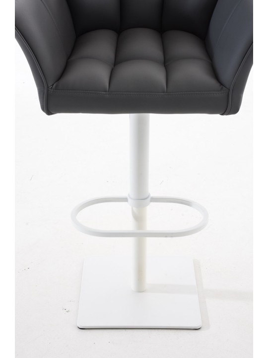 Tabouret de bar Damaso W, gris