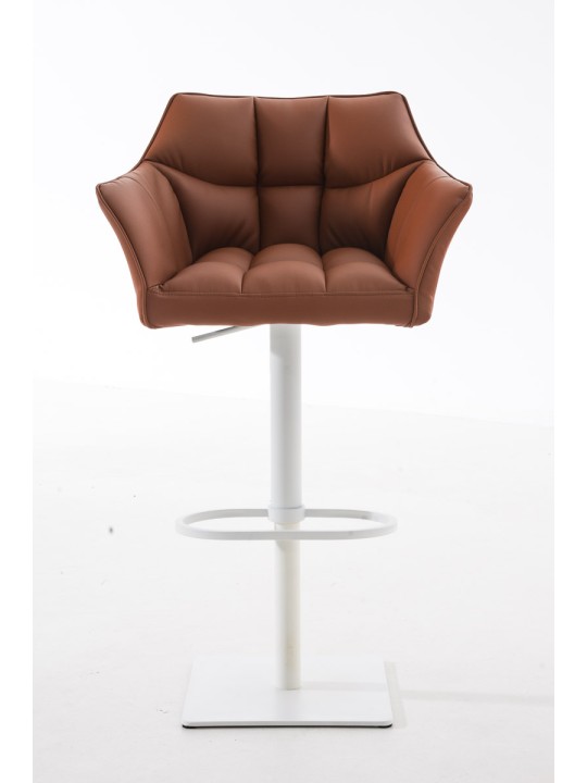 Tabouret de bar Damaso W, brun clair