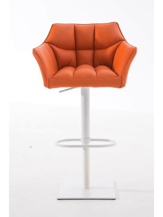 Tabouret de bar Damaso W, orange