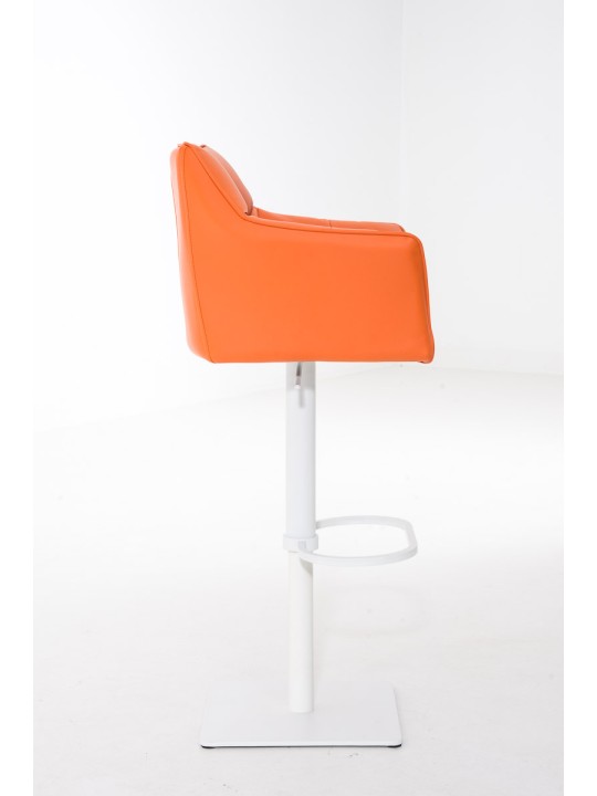Tabouret de bar Damaso W, orange