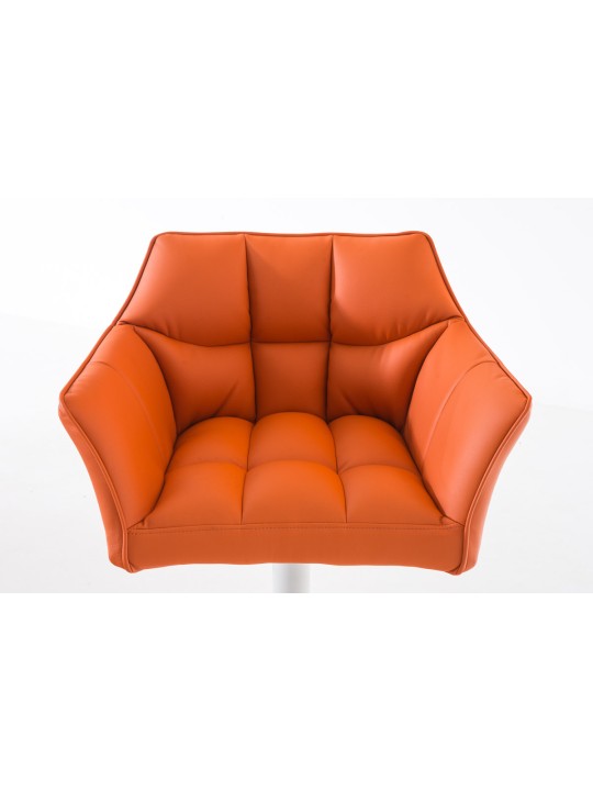 Tabouret de bar Damaso W, orange