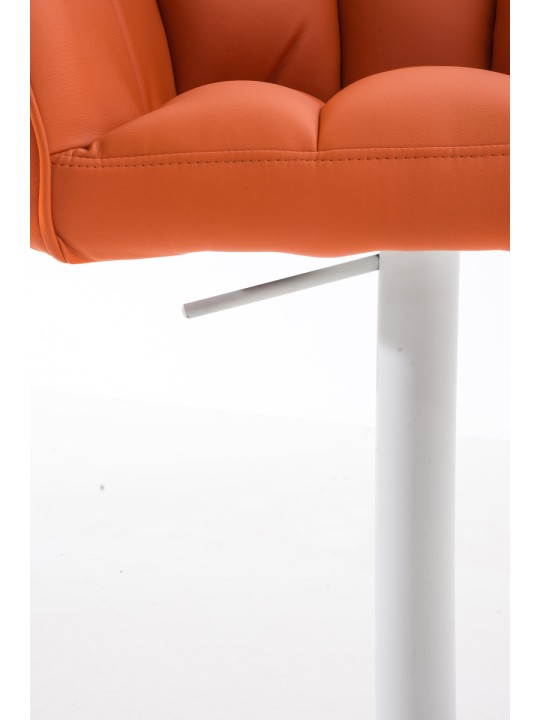 Tabouret de bar Damaso W, orange