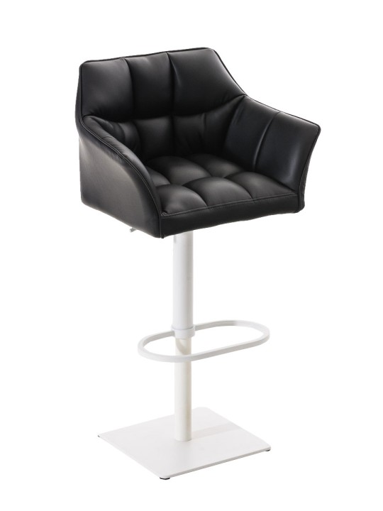 Tabouret de bar Damaso W, noir