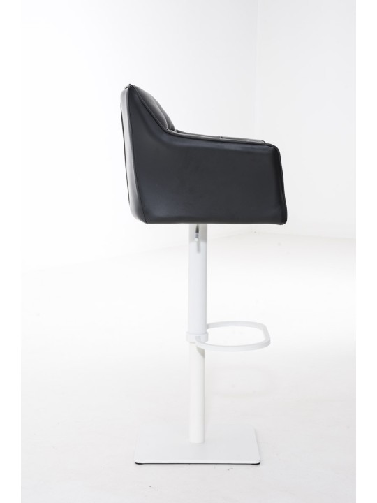 Tabouret de bar Damaso W, noir