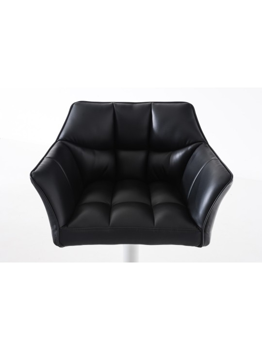 Tabouret de bar Damaso W, noir