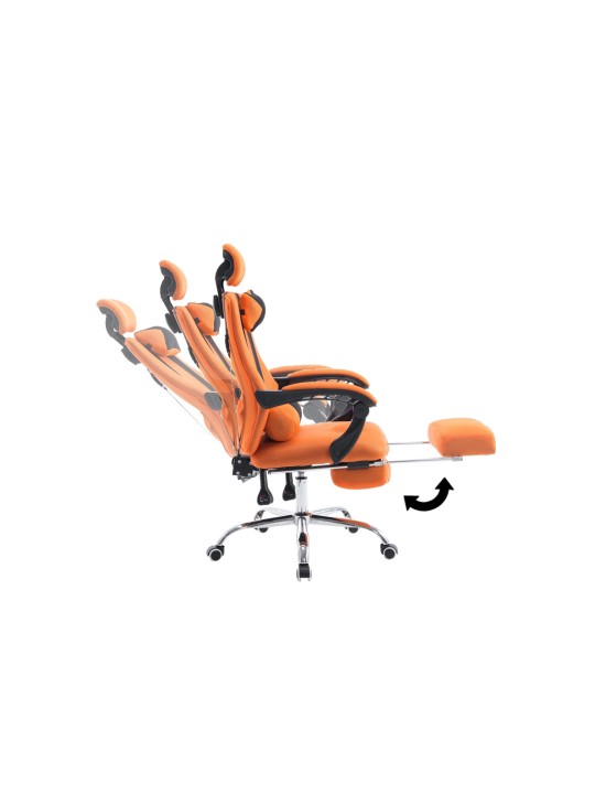 Chaise de bureau Fellow, orange