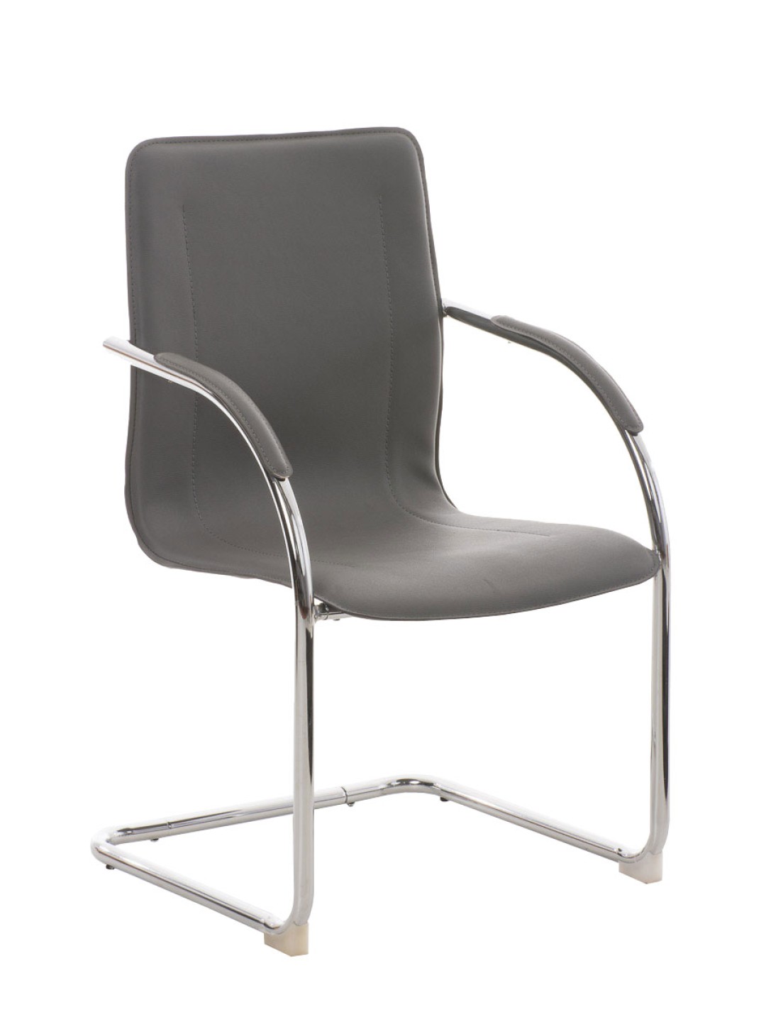 Chaise visiteur Melina V2, gris