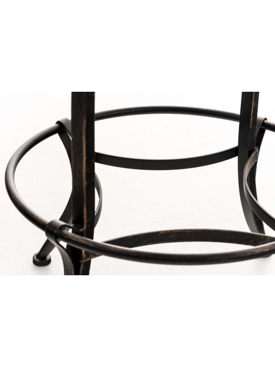 Tabouret de bar Radong, bronze