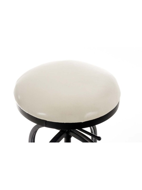 Tabouret de bar Radong, noir
