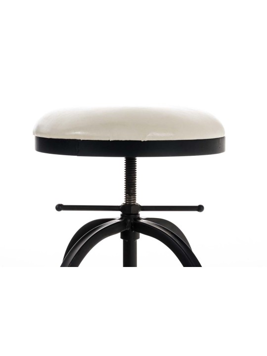 Tabouret de bar Radong, noir