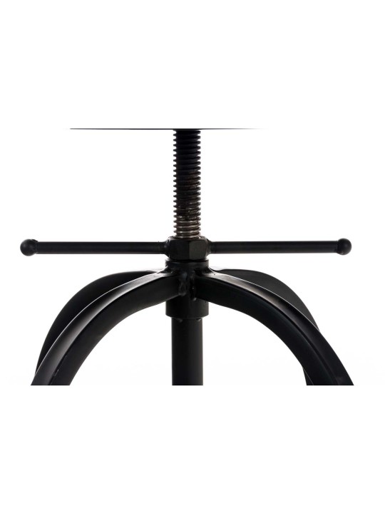 Tabouret de bar Radong, noir