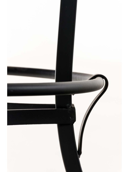Tabouret de bar Radong, noir