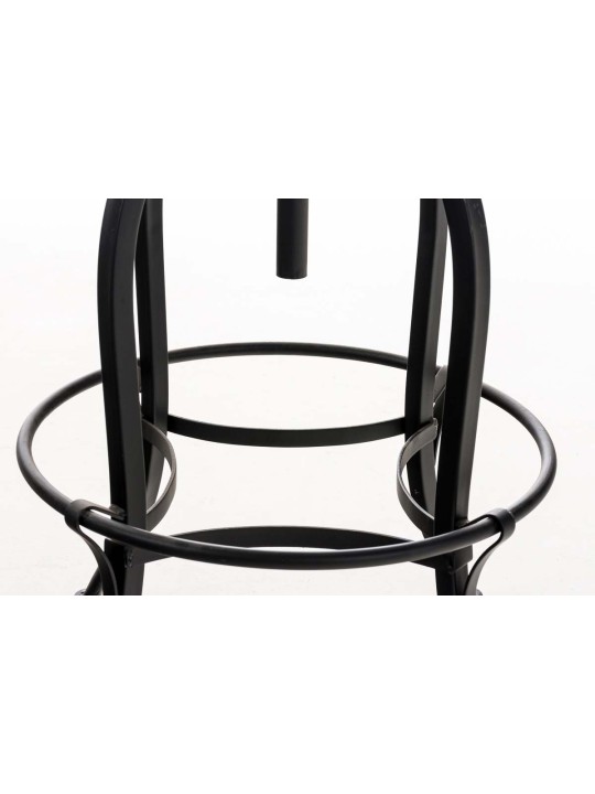 Tabouret de bar Radong, noir