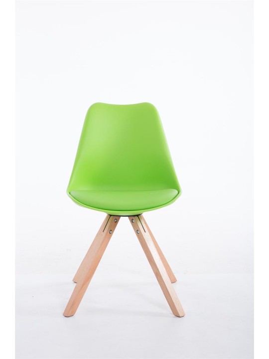 Chaise visiteur Toulouse Natura Square, vert