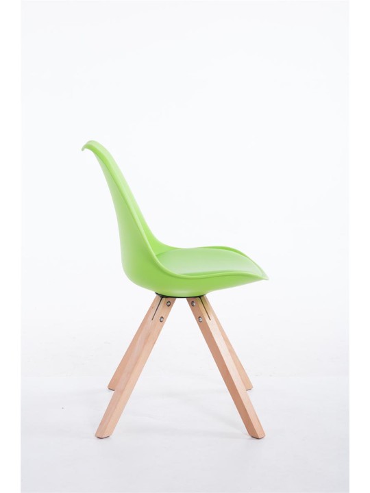 Chaise visiteur Toulouse Natura Square, vert