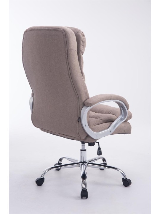Chaise de bureau BIG Vancouver tissu, taupe Chaise de bureau BIG Vancouver tissu, taupe