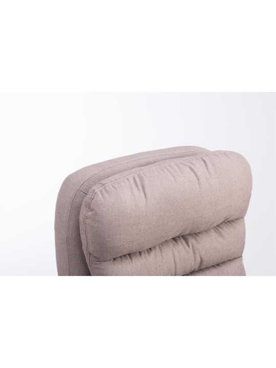 Chaise de bureau BIG Vancouver tissu, taupe Chaise de bureau BIG Vancouver tissu, taupe