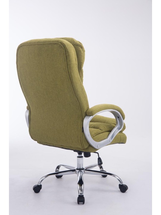 Chaise de bureau BIG Vancouver tissu, vert