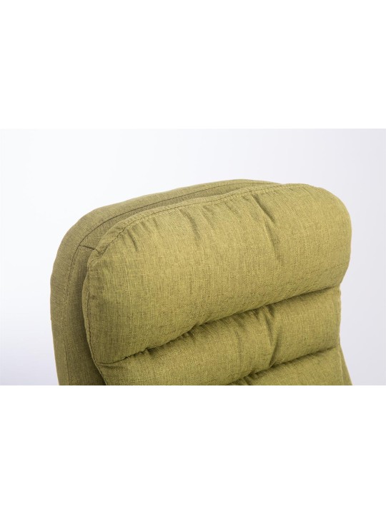 Chaise de bureau BIG Vancouver tissu, vert