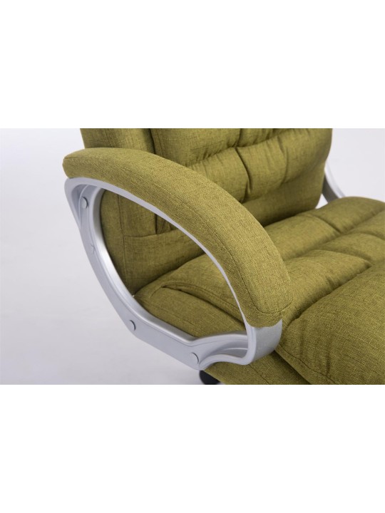 Chaise de bureau BIG Vancouver tissu, vert