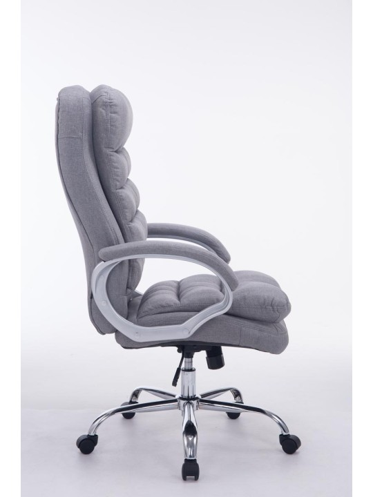 Chaise de bureau BIG Vancouver tissu, gris