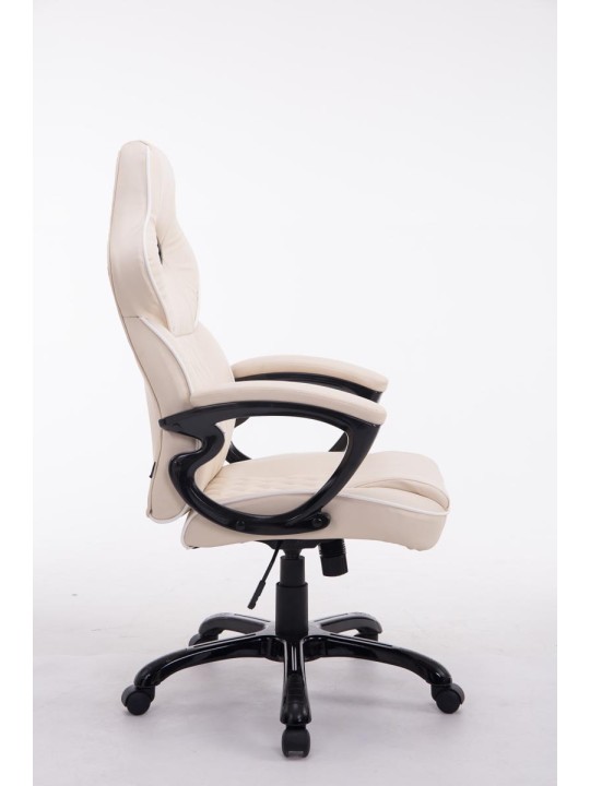Chaise de bureau BIG XXX, crème