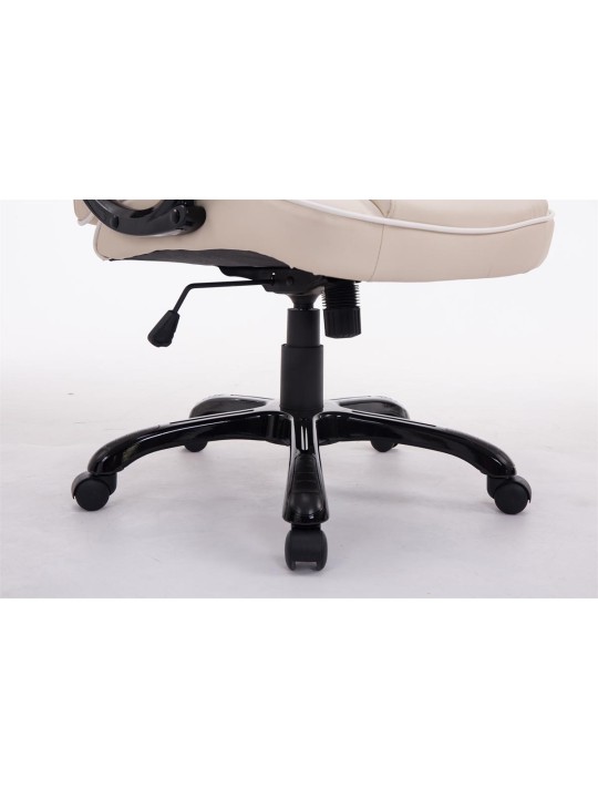 Chaise de bureau BIG XXX, crème