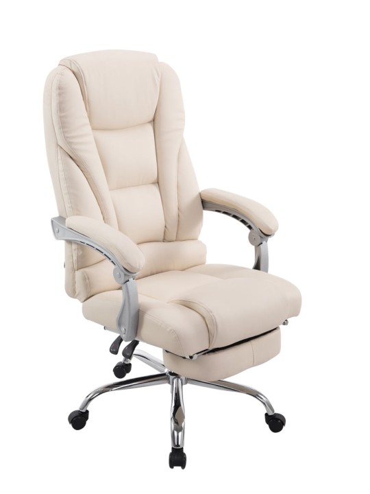 Chaise de bureau Pacific, crème