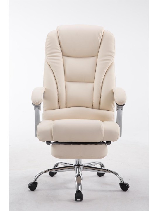 Chaise de bureau Pacific, crème