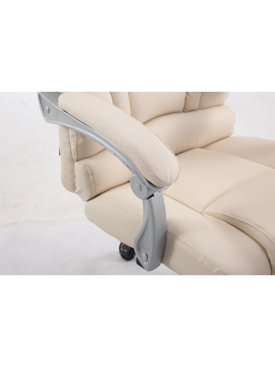 Chaise de bureau Pacific, crème