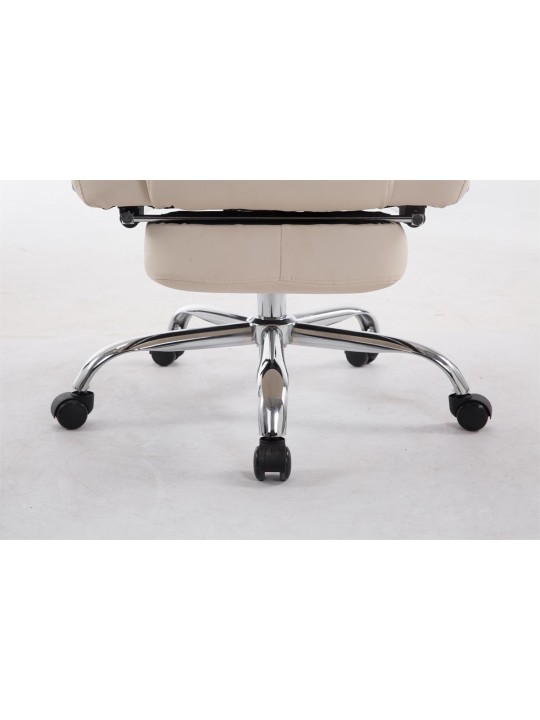 Chaise de bureau Pacific, crème