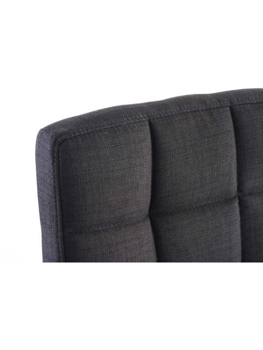 Chaise de bureau Deli V2 tissu, noir Chaise de bureau Deli V2 tissu, noir