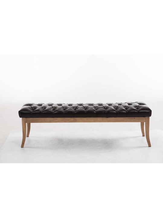 Banc Ramses simili cuir antique-clair 150, brun Banc Ramses simili cuir antique-clair 150, brun